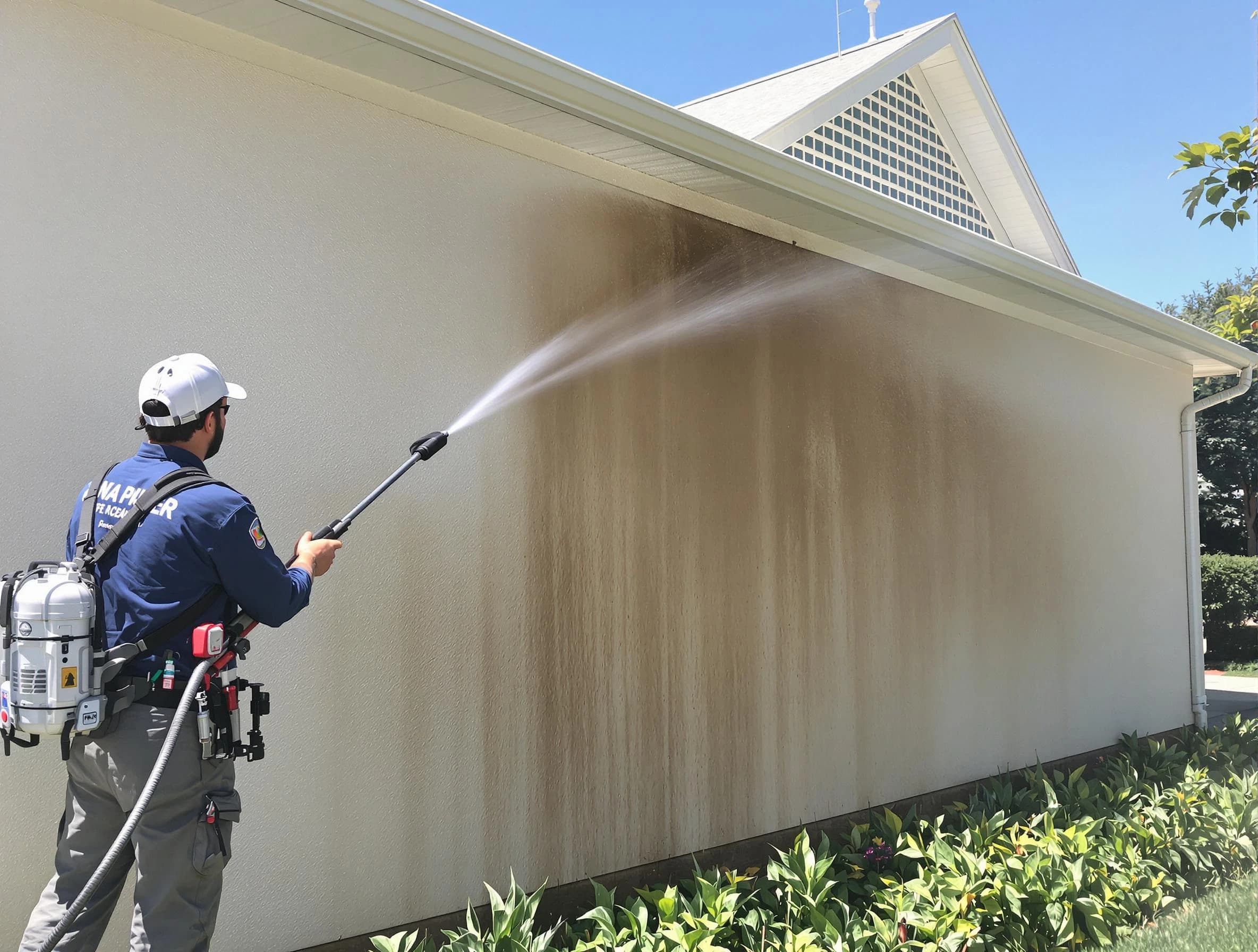 Elyria Power Washing expert providing thorough power washing service in Elyria